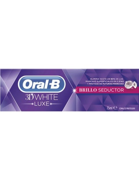 Oral-B 3Dwhite Pasta Dientes Luxe Brillo Seductor