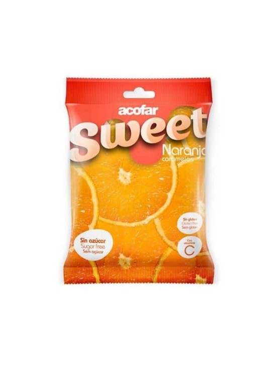 Acofarsweet Caramelos  Azucar  Naranja 35 G