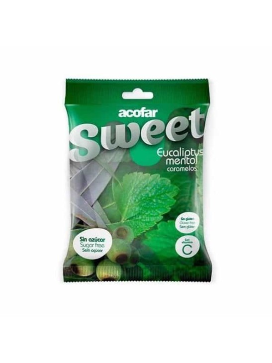 Acofarsweet Caramelos  Azucar  Eucaliptus Menta 35 G