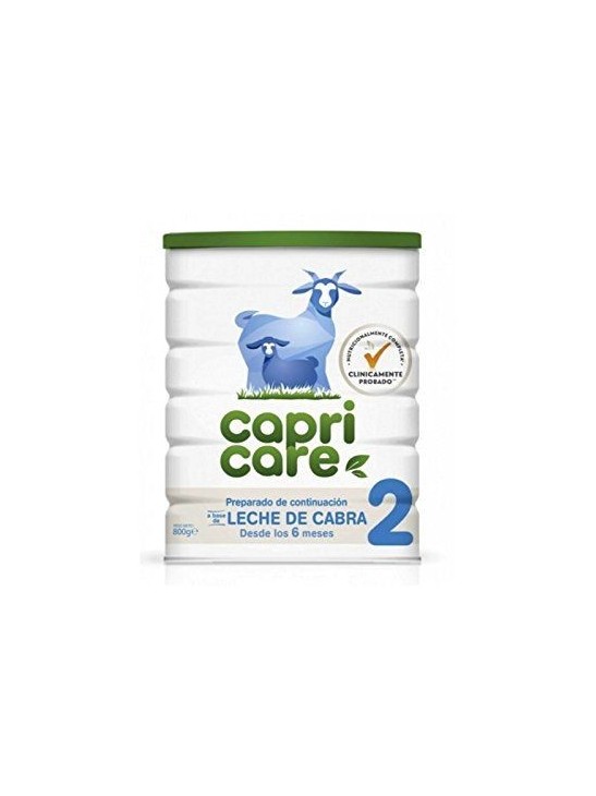 capricare 2 preparado lactantes 6º mes leche cabra 800g