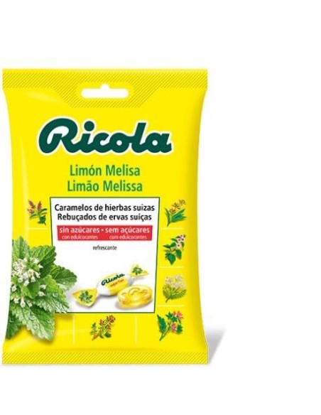 Ricola limon caramelos sin azucar 70g