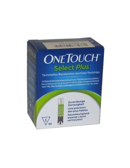 One Touch Select Plus 50 Tiras Reactivas