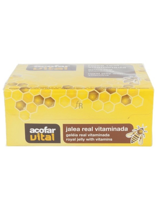 Acofarvital jalea real vitaminada 20 viales