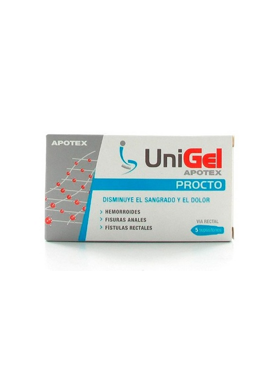 Apotex Unigel Procto supositorios 5uds