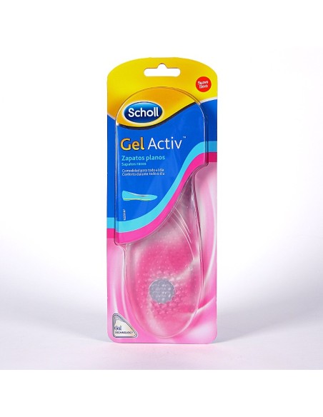 PLANTILLAS SCHOLL GEL ACTIV ZAPATO PLANO