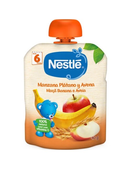 Nestle Naturnes Manzana Platano Avena 90g