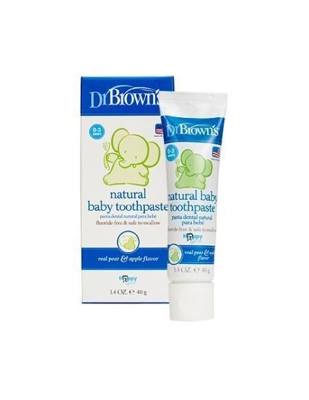 PASTA DENTAL INFANTIL NATURAL BEBE DR BROWN 40 G