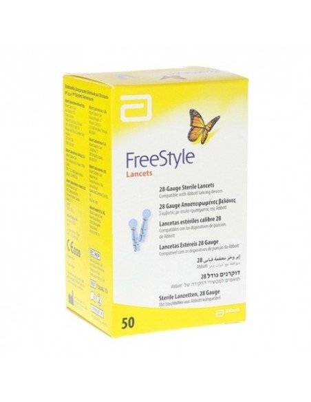 Freestyle 50 lancetas