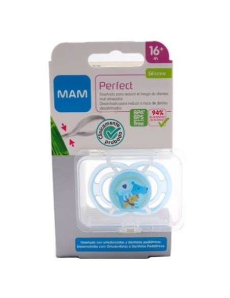 CHUPETE SILICONA MAM PERFECT 16+ M