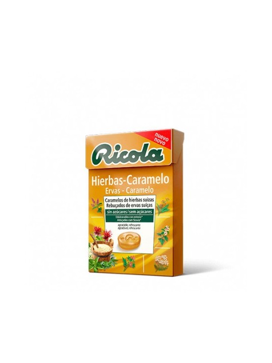 Ricola Hierbas - Caramelo Sin Azucar 50g