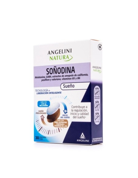 Angelini Natura Soñodina 30 Comprimidos Bicapa