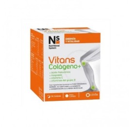 NS VITANS COLÁGENO+ VAINILLA 30 SOBRES