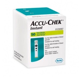 ACCU CHEK INSTANT 50 TIRAS