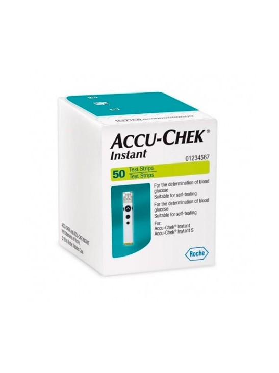 ACCU CHEK INSTANT 50 TIRAS