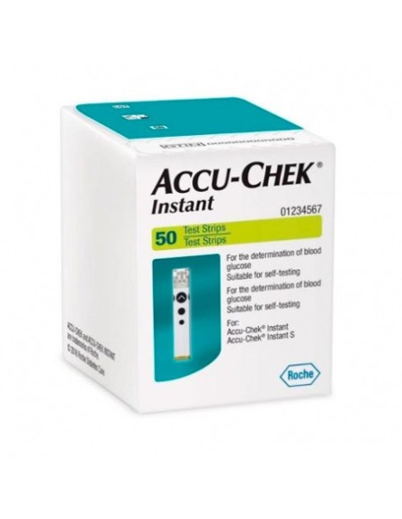 ACCU CHEK INSTANT 50 TIRAS