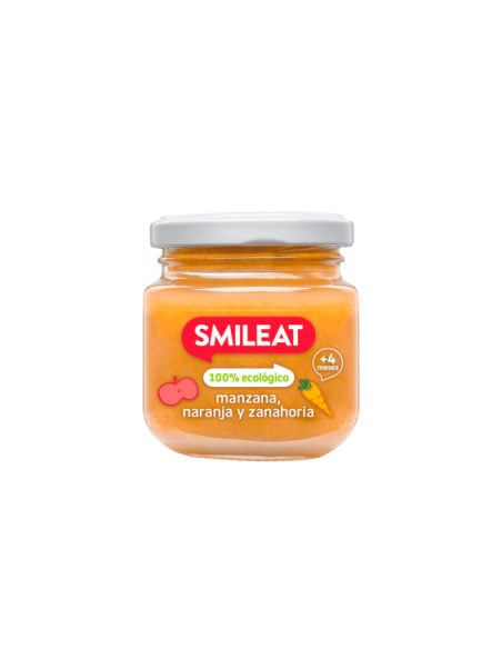 SMILEAT MANZANA, NARANJA Y ZANAHORIA 130 G