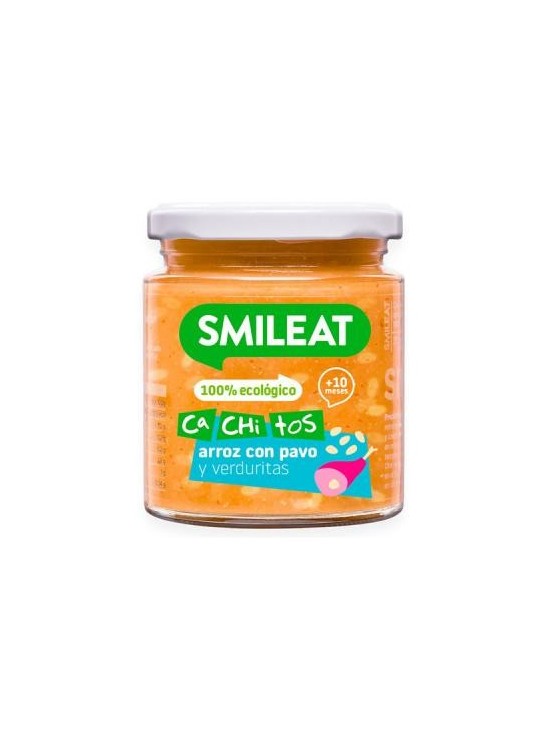 SMILEAT TARRITOS ARROZ CON PAVO 230G