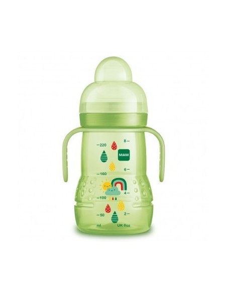 BIBERON ENTRENAMIENTO MAM TRAINER + N 220 ML