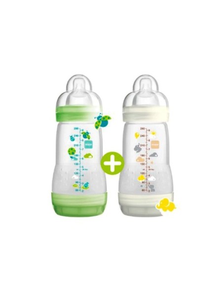 Biberon Anticolico Mam Anticolic Easy Start +2M N 260 Ml Pack Doble
