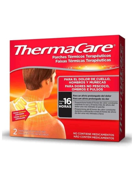 THERMACARE PARCHE TERMICO CUELLO HOMBRO MUÑECA 2