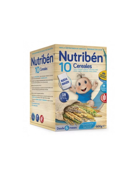 NUTRIBEN 10 CEREALES  1 ENVASE 600 G
