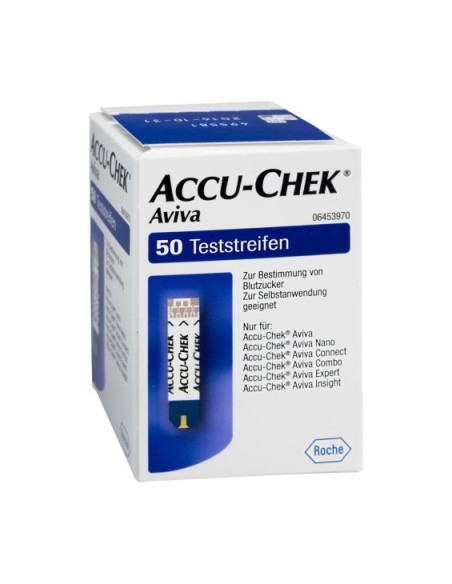 ACCU CHEK AVIVA 50 TIRAS