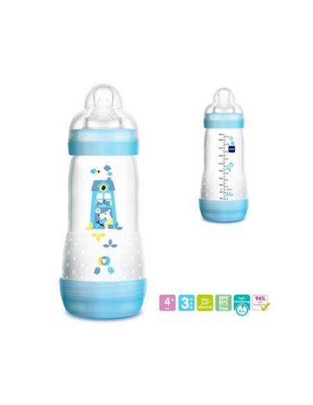 BIBERON ANTICOLICO MAM ANTICOLIC EASY START +4 MESES 1 UNIDAD MATT-A 320 ML