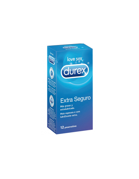 PROFILACTICOS DUREX EXTR SEG EASY ON 12U