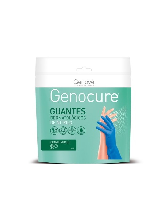 GENOCURE GUANTES DERMAT ALGOD PEQ