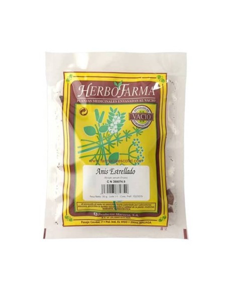 Anis Estrellado Herbofarma Al Vacio 30 G