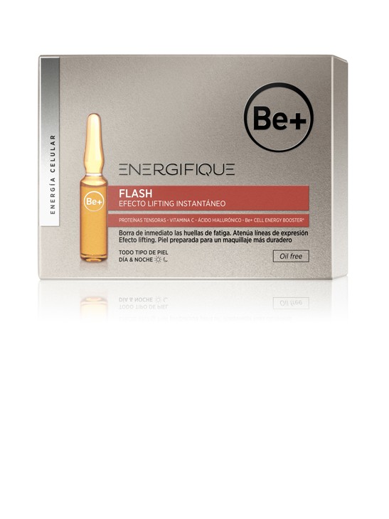 Be+ Energifique Ampollas Flash Efecto Lifting