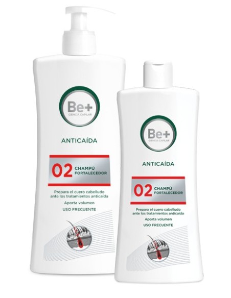BE+ CAPILAR ANTICAÍDA CHAMPÚ FORTALECEDOR 500ml
