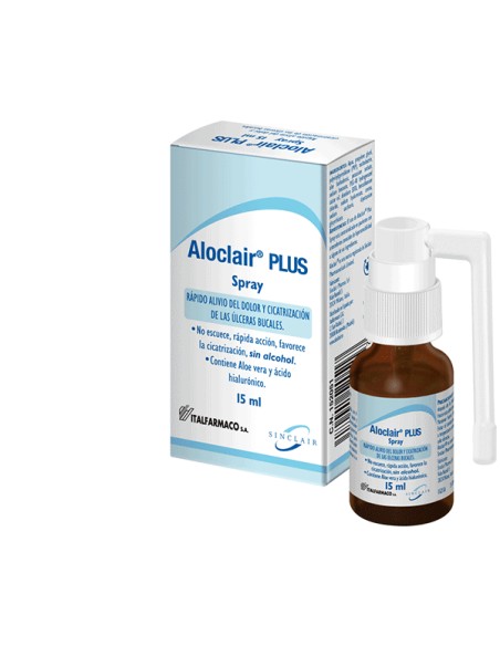 ALOCLAIR PLUS SPRAY  1 ENVASE 15 ML
