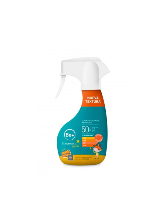 Be+ Skin Protect Infantil Ultra Fluido Facial y Corporal Spf50+
