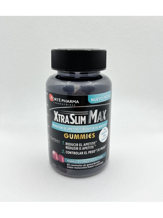 XTRASLIM MAX REDUCTOR DE APETITO 60 GUMMIES