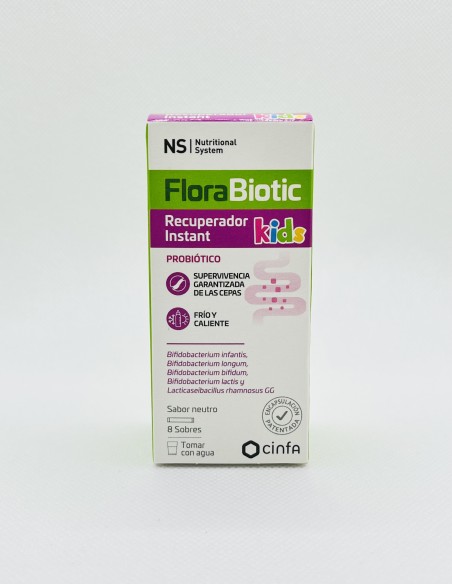 NS FLORABIOTIC KIDS 8 SOBRES