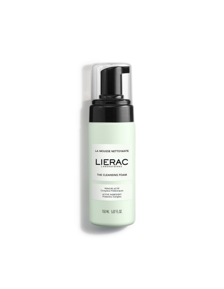 LIERAC ESPUMA DESMAQUILLANTE LIMPIADORA