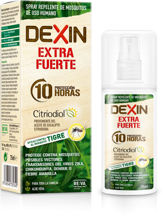 Dexin EXTRA FUERTE antimosquitos spray