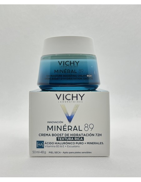VICHY MINERAL 89 CREMA TEXTURA RICA 50ML
