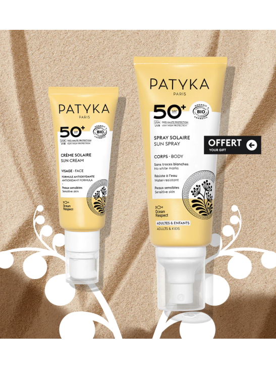 PATYKA PORTECCION SOLAR SPF50 CARA+CUERPO REGALO (2)