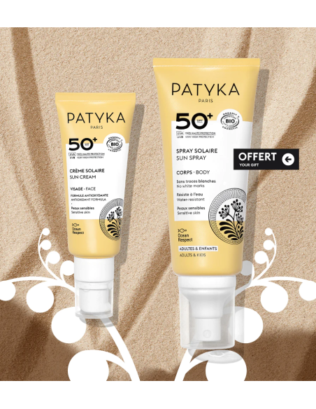 PATYKA PORTECCION SOLAR SPF50 CARA+CUERPO REGALO (2)