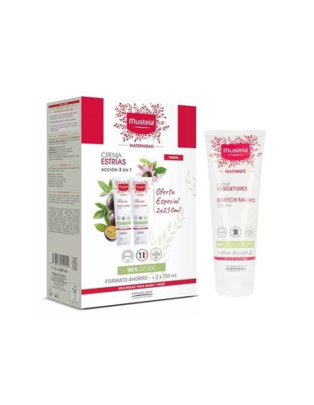 MUSTELA CREMA ESTRIAS MATERNIDAD 2 X 250 ML