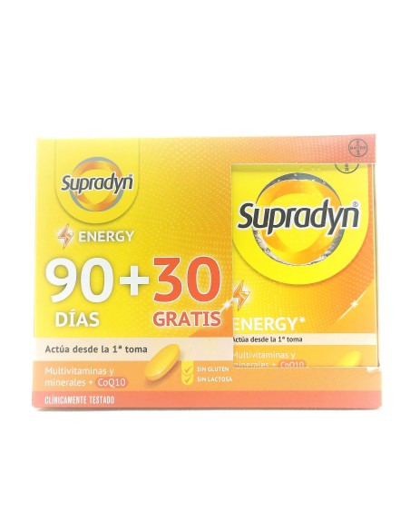 SUPRADYN ENERGY 90 DÍAS + 30 DÍAS DE REGALO