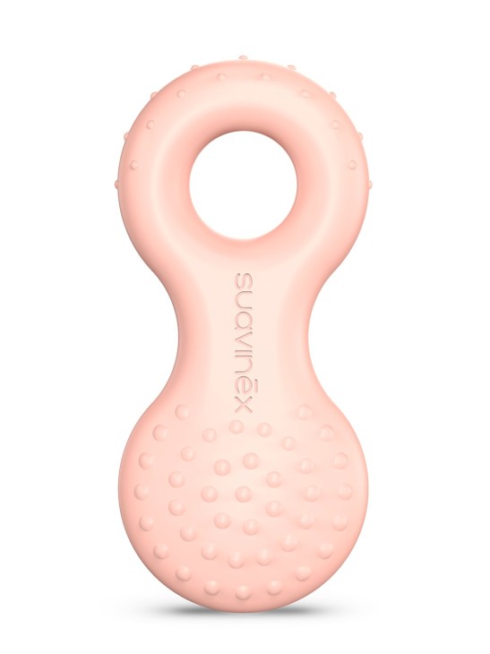 SUAVINEX MORDEDOR DE GOMA +0 MESES ETAPA 1 : COLOR - ROSA PALO