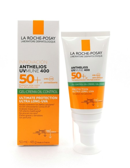LA ROCHE POSAY ANTHELIOS GEL-CREMA OIL CONTROL 50 ML
