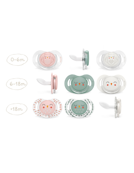 SUAVINEX CHUPETES PREMIUM BONHOMIA +18M ANATOMICA SILICONA