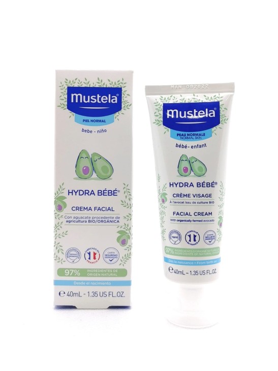 MUSTELA HYDRA BEBE CREMA FACIAL 40ML