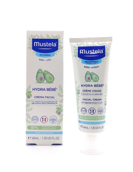 MUSTELA HYDRA BEBE CREMA FACIAL 40ML