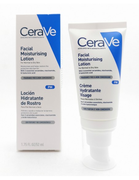 CERAVE LOCION HIDRATANTE DE ROSTRO 52ML