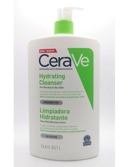 CERAVE LIMPIADORA HIDRATANTE 1 ENVASE 1000 ML